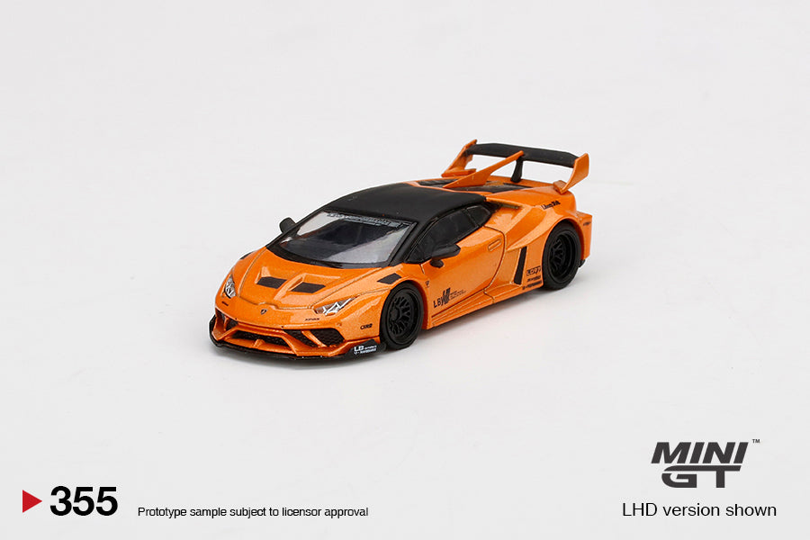 Mini GT LB★WORKS Lamborghini Huracán GT Arancio Borealis MGT00355 1/64 Die Cast