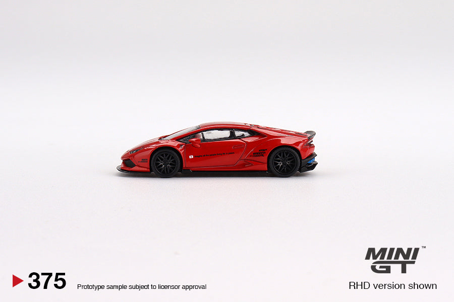 Mini GT LB★WORKS Lamborghini Huracan ver. 2 Red MGT00375 1/64 Die Cast