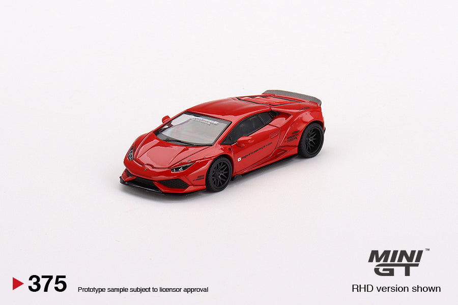 Mini GT LB★WORKS Lamborghini Huracan ver. 2 Red MGT00375 1/64 Die Cast