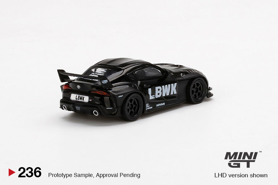 Mini GT LB★WORKS Toyota GR Supra Black MGT00236 1/64 Die Cast