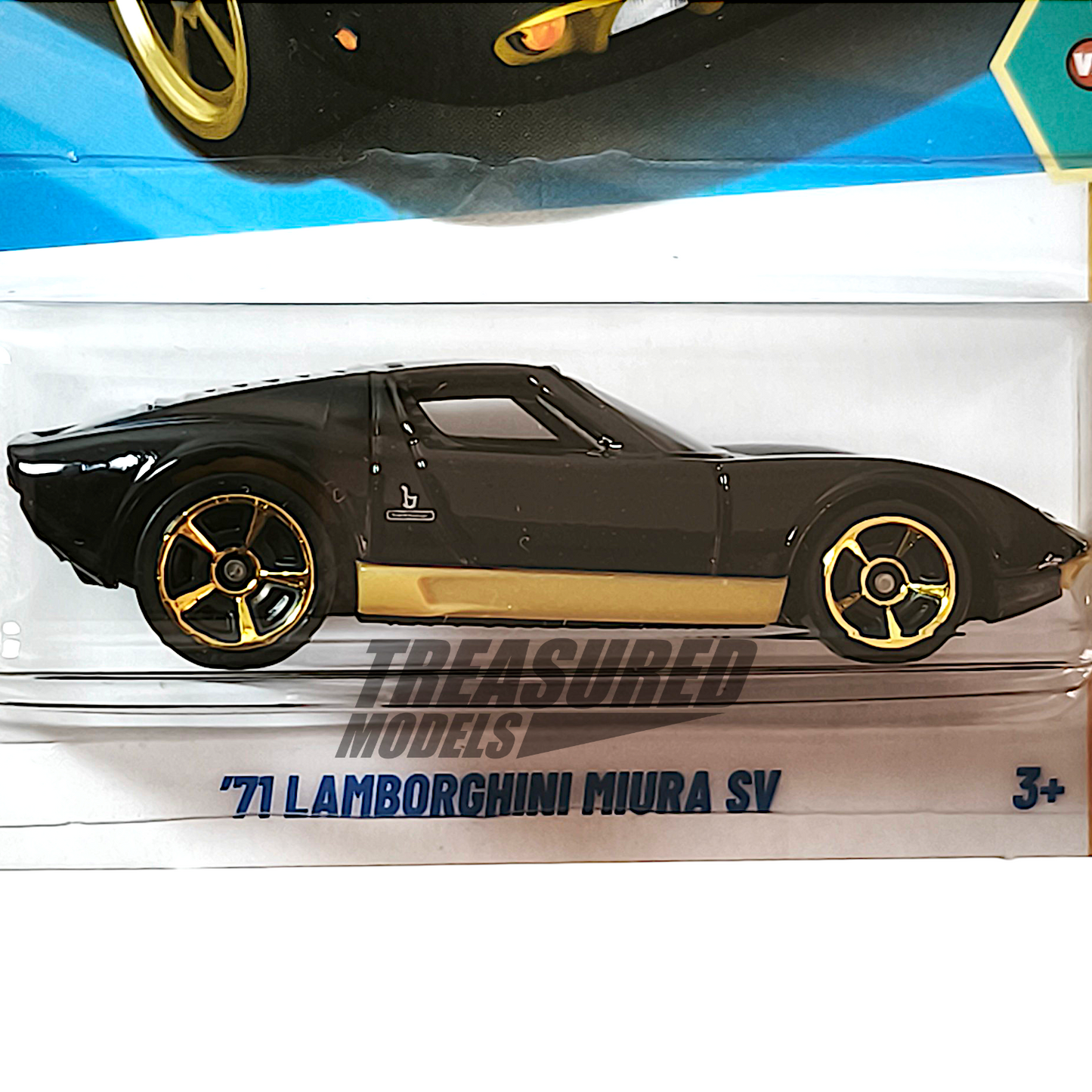 Hot Wheels Lamborghini 71 Miura SV Nero Cangiante 2025 Main Line HW 70s vs 90s 1/64 Diecast