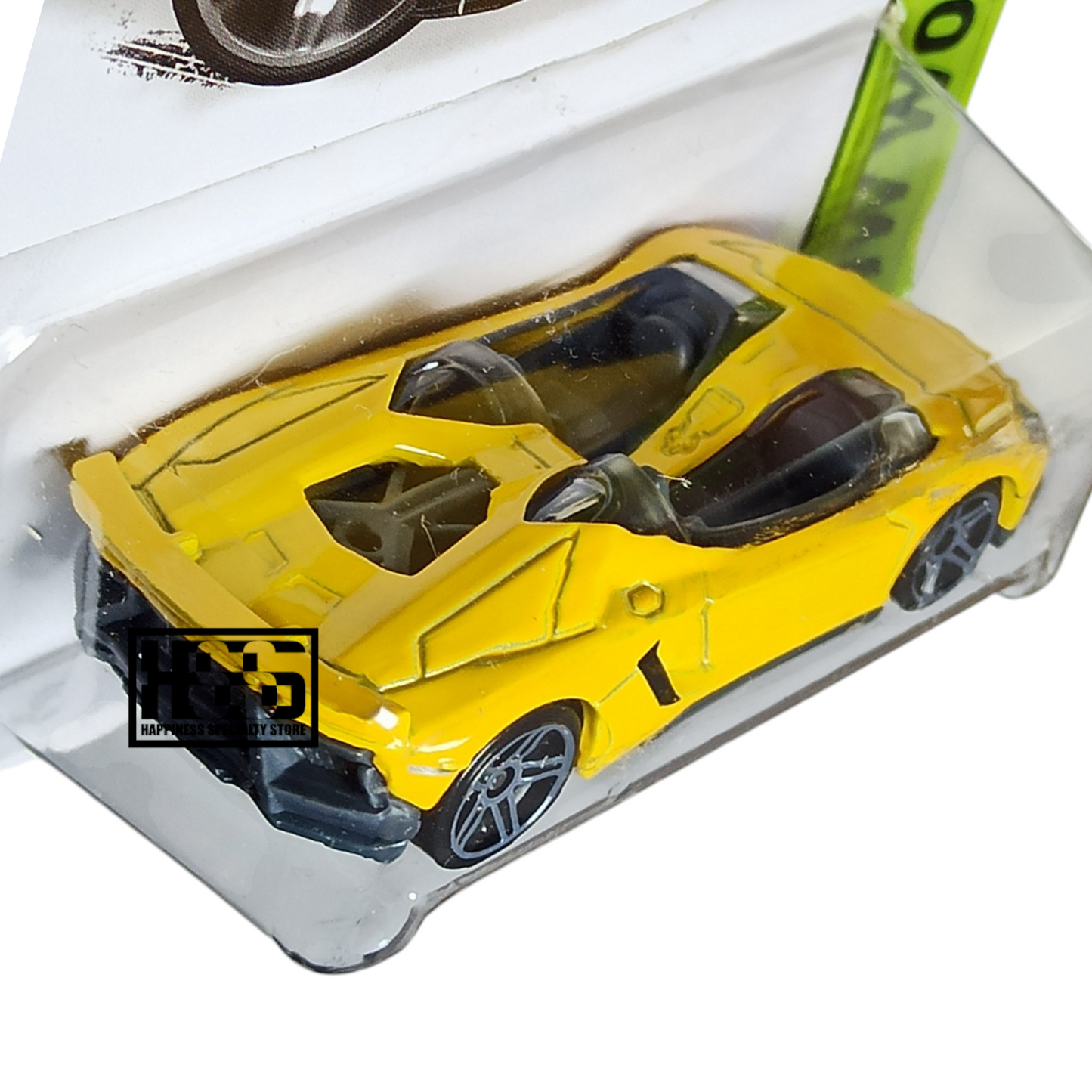 Hot Wheels Lamborghini Aventador J Yellow 2014 HW Workshop 1/64 Die Cast