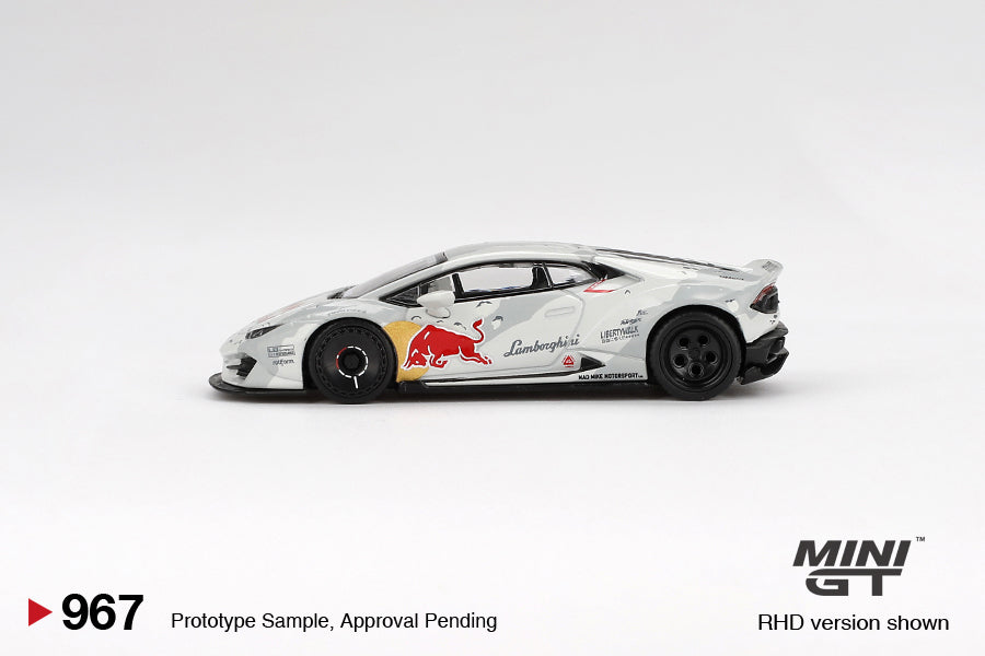Mini GT Lamborghini Huracan LB★WORKS ver. 2 Mad Mike NIMBUL MGT00967 1/64 Diecast