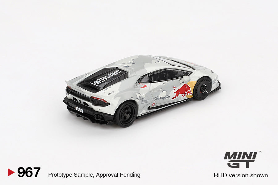 Mini GT Lamborghini Huracan LB★WORKS ver. 2 Mad Mike NIMBUL MGT00967 1/64 Diecast
