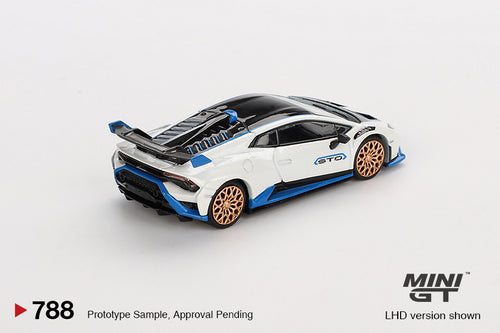 Mini GT Lamborghini Huracán STO Bianco Asopo MGT00788 1/64 Die Cast