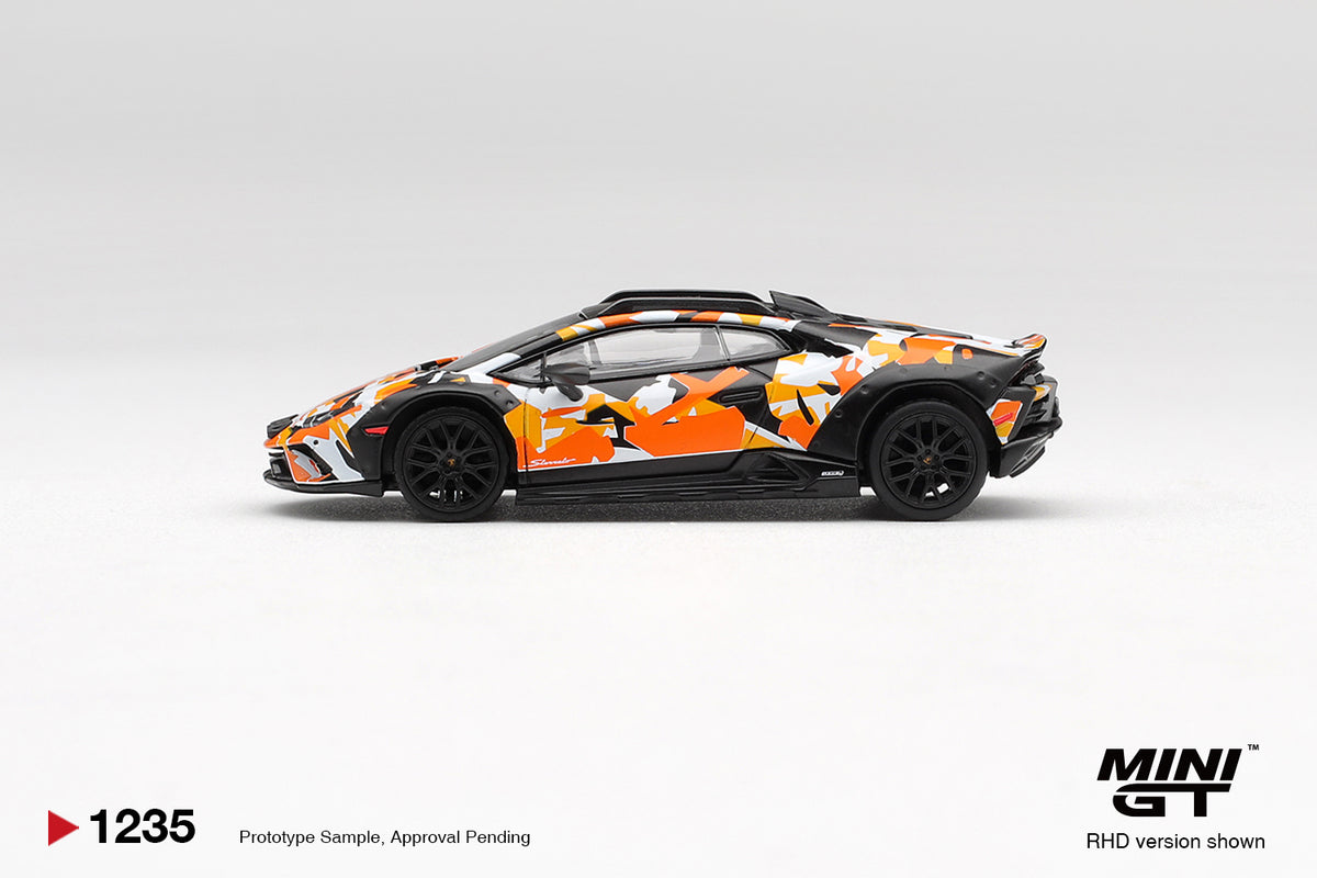 Mini GT Lamborghini Huracán Sterrato All Terrarin 4pcs Set MGTS0026 1/64 Diecast