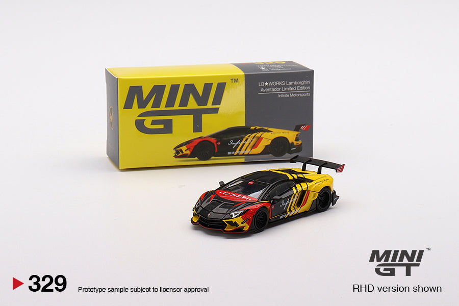 Mini GT Lamborghini LB☆WORKS Aventador Limited Edition Infinite
