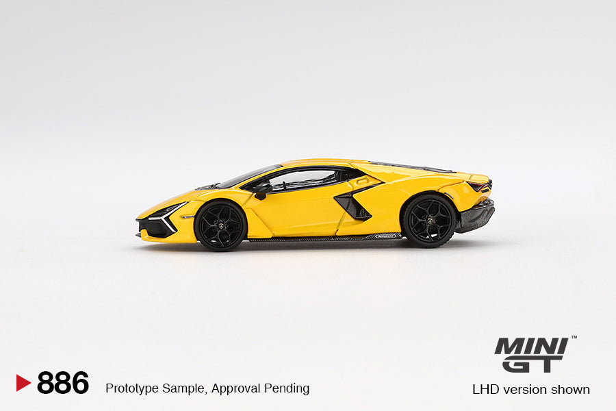 Mini GT Lamborghini Revuelto Giallo MGT00886 1/64 Die Cast