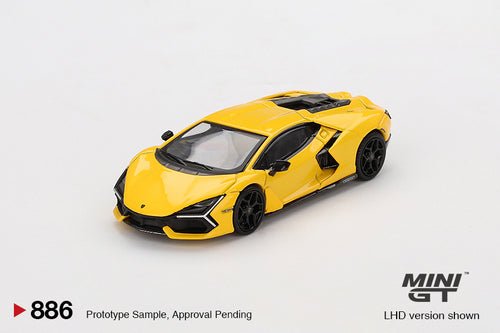 Mini GT Lamborghini Revuelto Giallo MGT00886 1/64 Die Cast