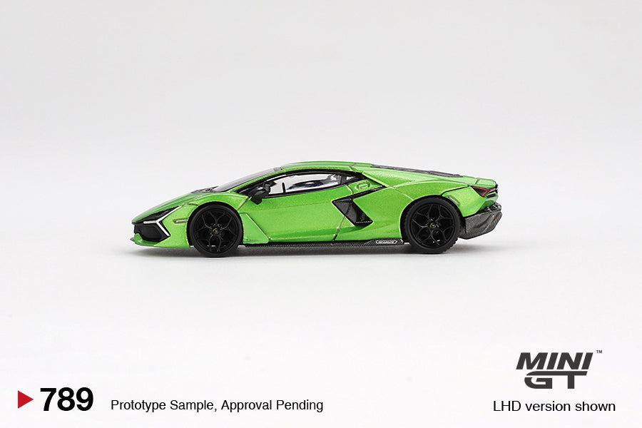 Mini GT Lamborghini Revuelto Verde Selvans MGT00789 1/64 Die Cast