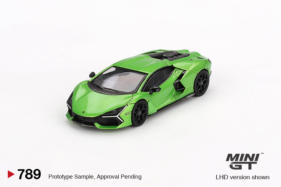 Mini GT Lamborghini Revuelto Verde Selvans MGT00789 1/64 Die Cast