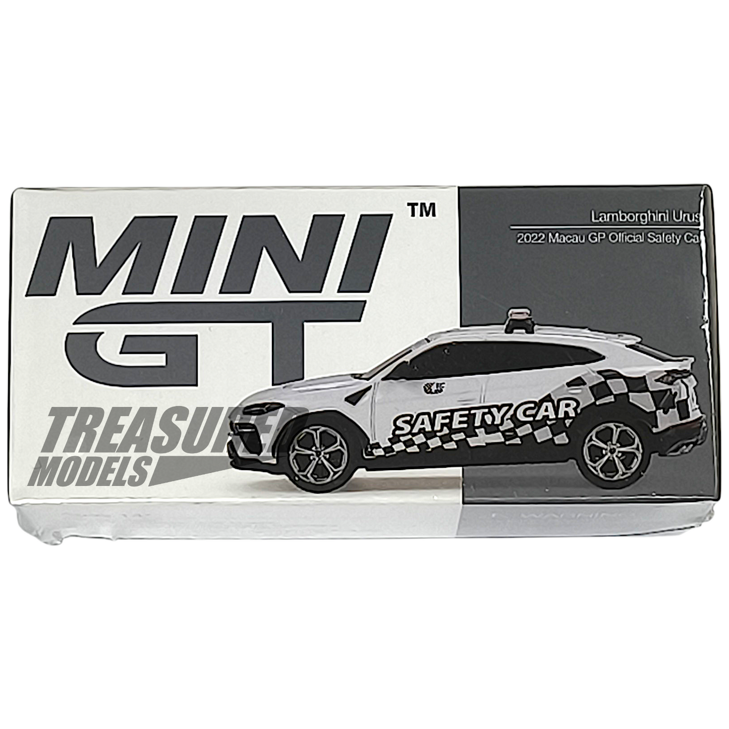 Mini GT Lamborghini Urus 2022 Macau GP Official Safety Car MGT00591 1/64 Die Cast