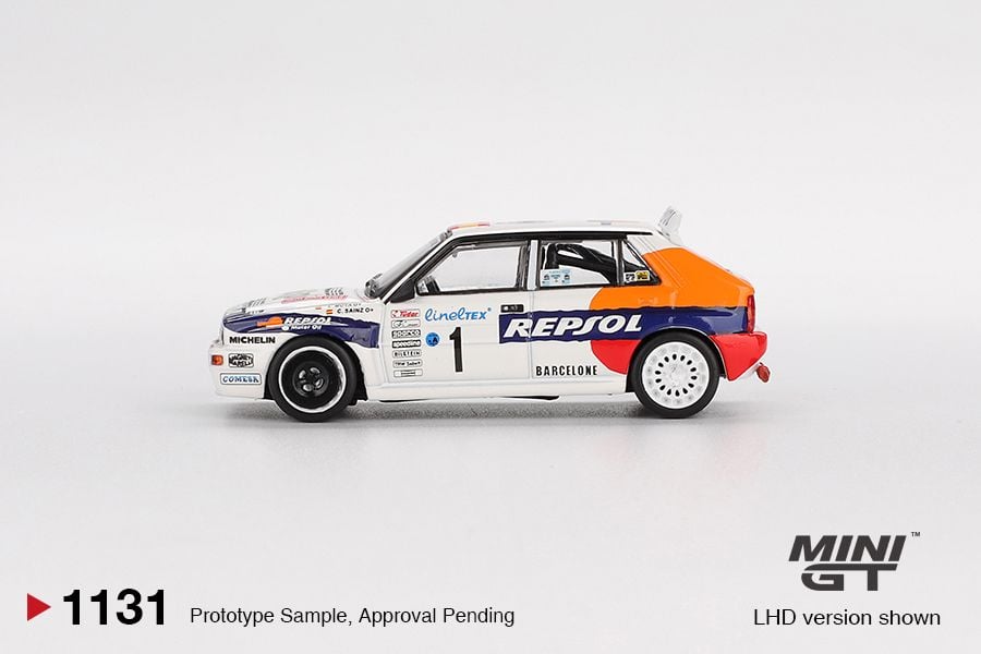 Mini GT Lancia Delta HF Integrale Evoluzione #1 1993 Rallye Monte-Carlo Blister Packaging MGT01131 1/64 Diecast