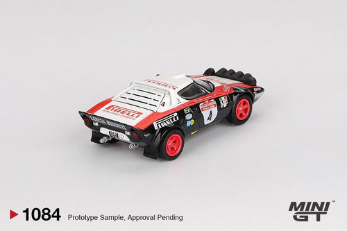 *Pre-Order* Mini GT Lancia Stratos HF #4 1978 Rally Sanremo Winner MGT01084 1/64 Die Cast