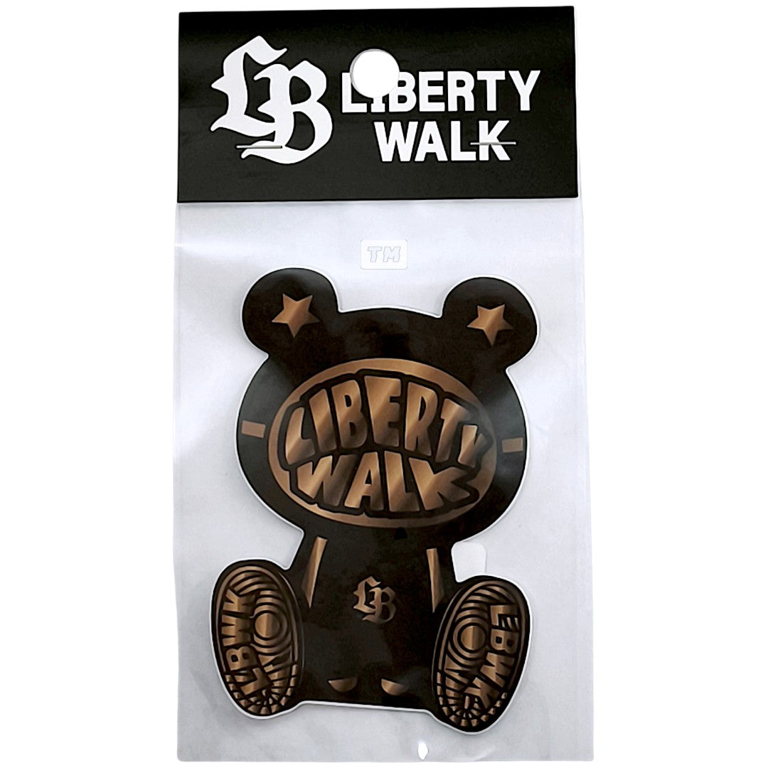 Liberty Walk KUMA Gold Sticker ST143-GLD