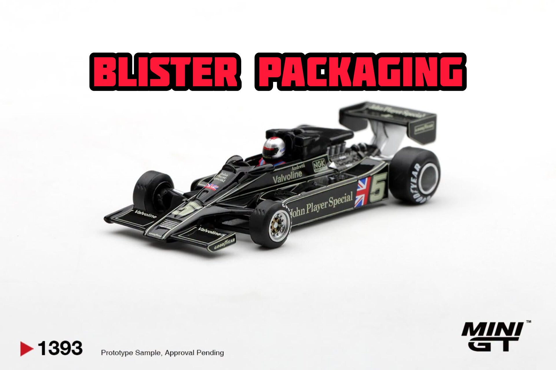 PRE-ORDER] MINI GT Lotus 78 #5 Mario Andretti 1977 US GP West