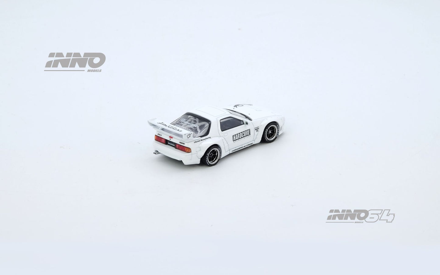 Inno64 MAZDA RX7 FC3S PANDEM AERO Widebody Kit IN64-RX7FCP-WHI1 1/64 Die Cast