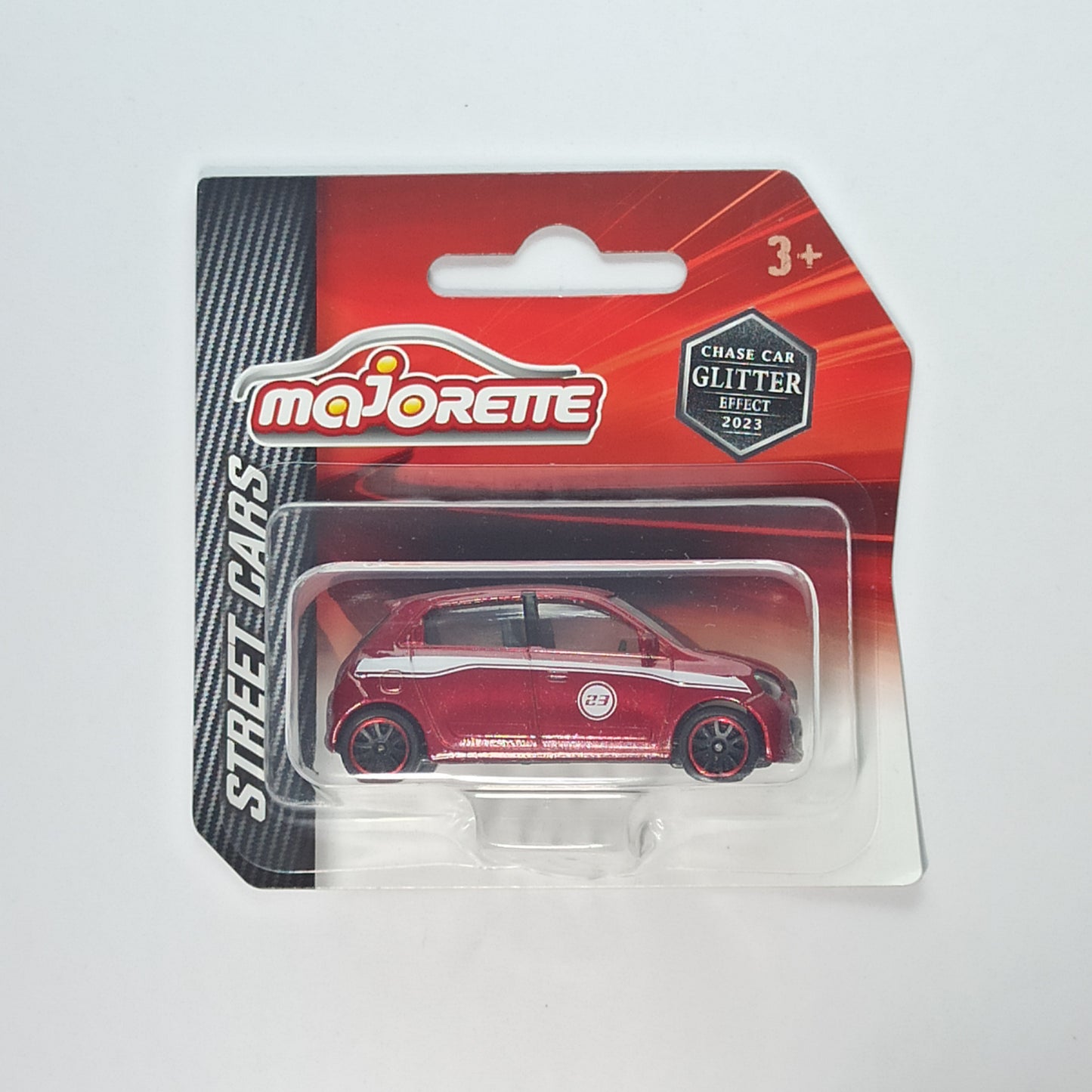 Majorette CHASE Renault Twingo Glitter Effect Red 2024 Street Cars