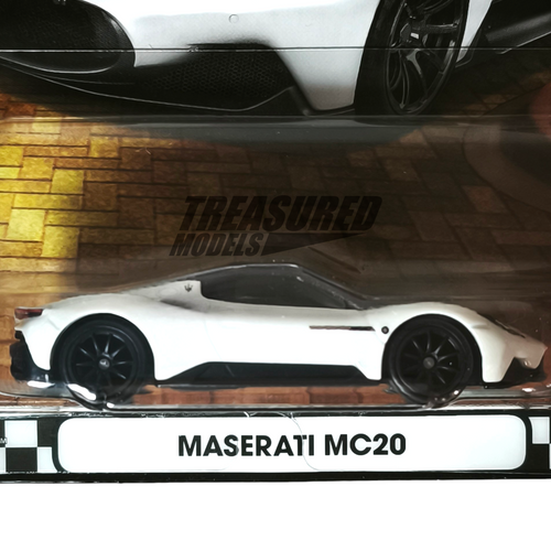 Hot Wheels Maserati MC20 Bianco Audace 2025 Premium Boulevard 1/64 Die Cast