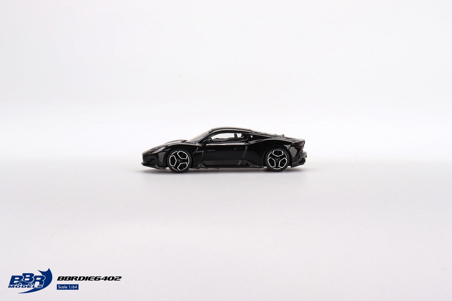 BBR Maserati MC20 Nero Enigma BBRDIE6402 1/64 Die Cast