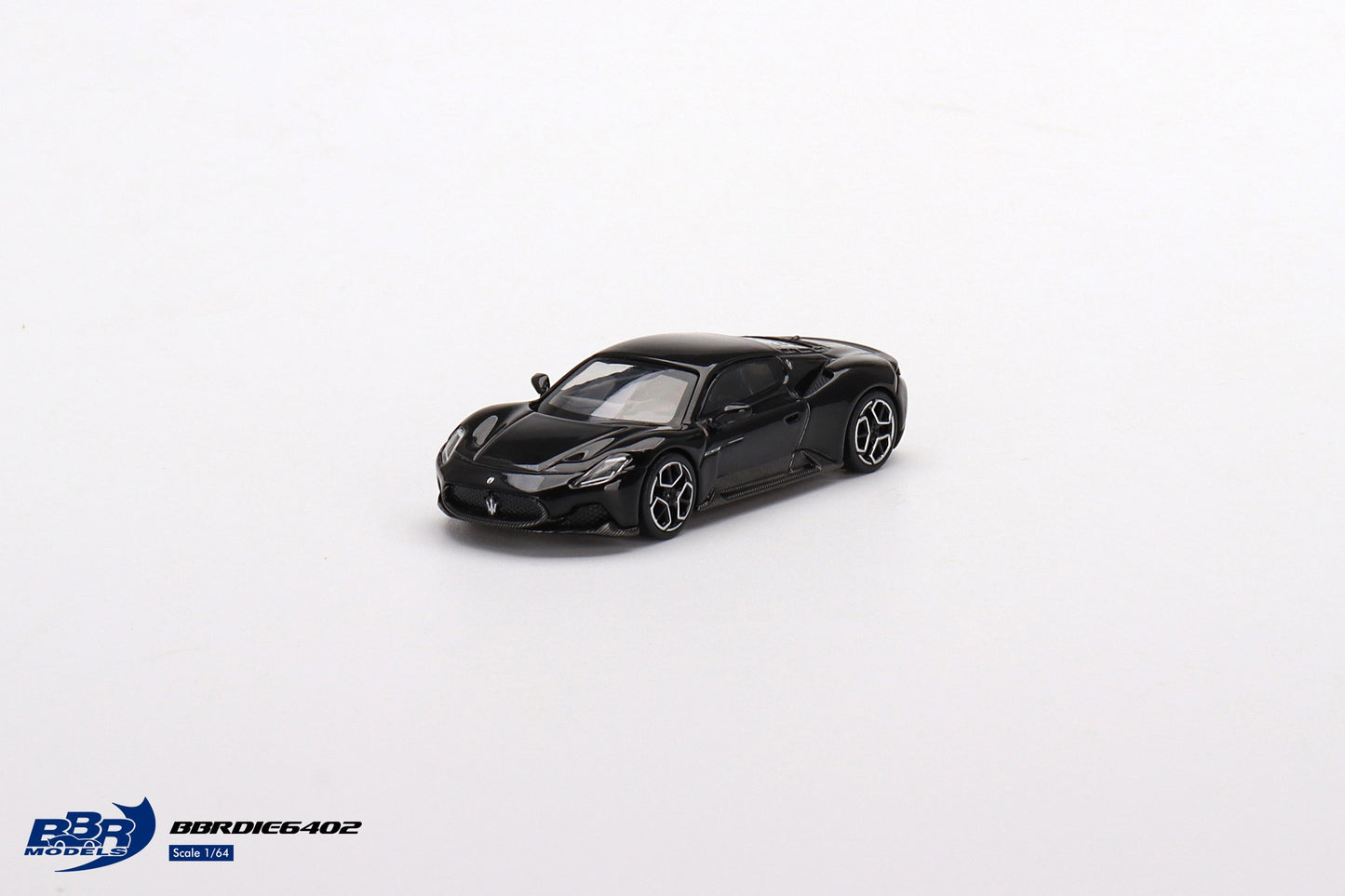 BBR Maserati MC20 Nero Enigma BBRDIE6402 1/64 Die Cast