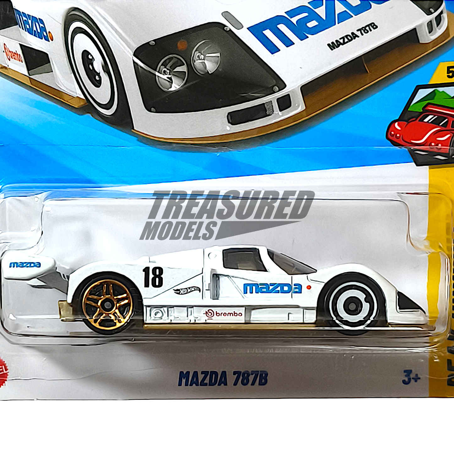 Hot Wheels Mazda 787B White 2025 Main Line Peak Pursuit 1/64 Diecast