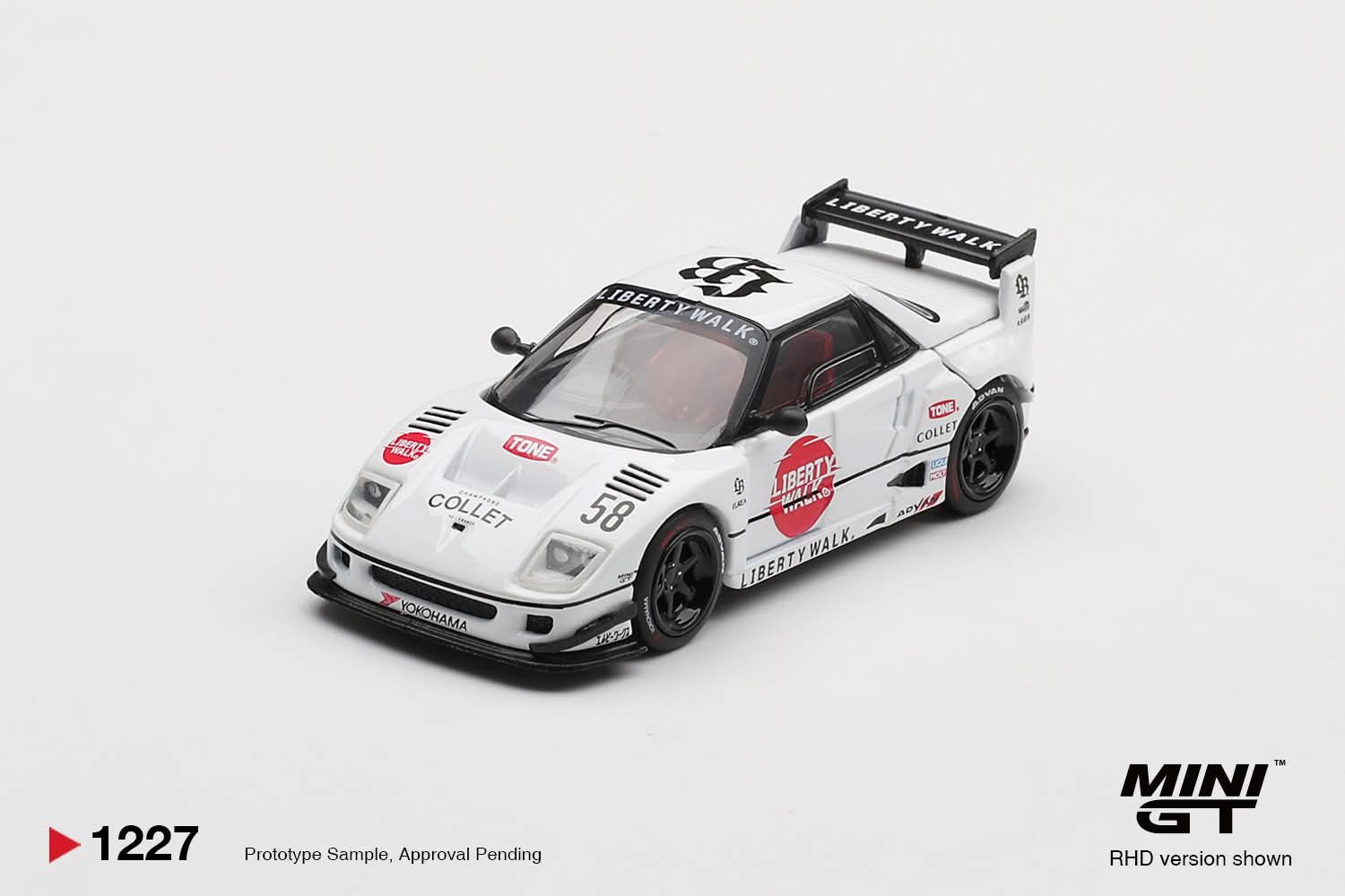 Pre-Order] Mini GT Mazda AZ-1 Liberty Walk LB40 LB-Hinomaru