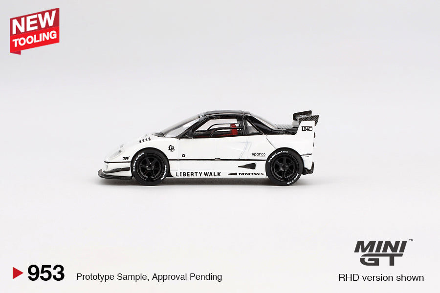 Mini GT Mazda AZ-1 Liberty Walk LB40 White 2024 Tokyo Auto Salon MGT00953 1/64 Die Cast