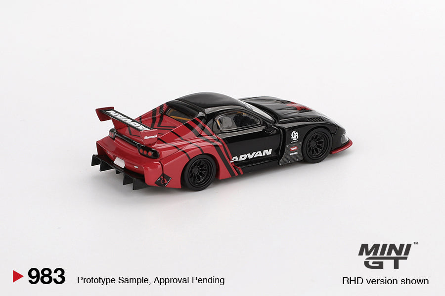 Mini GT Mazda RX-7 LB-Super Silhouette Advan MGT00983 1/64 Die Cast