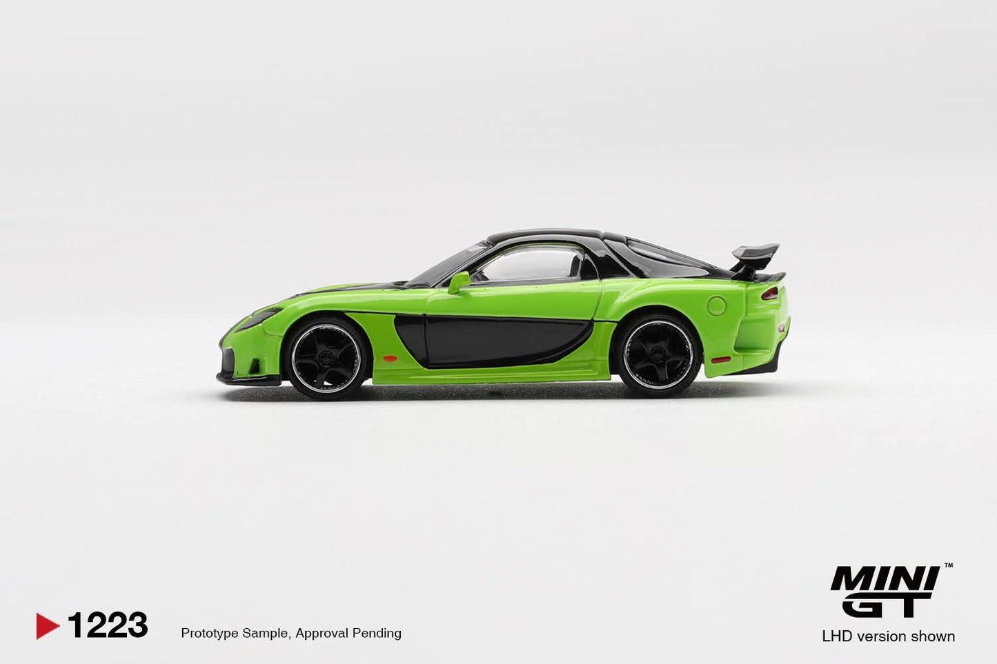 Mini GT Mazda RX-7 VeilSide Fortune7 Green MGT01223 1/64 Diecast