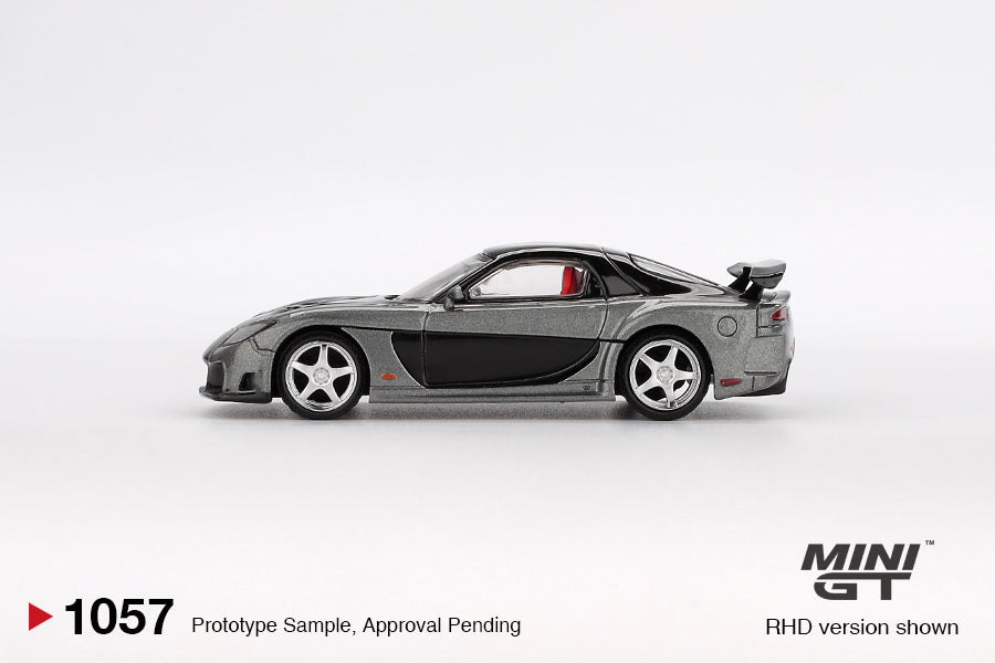 *Pre-Order* Mini GT Mazda RX-7 VeilSide Fortune Grey MGT01057 1/64 Die Cast