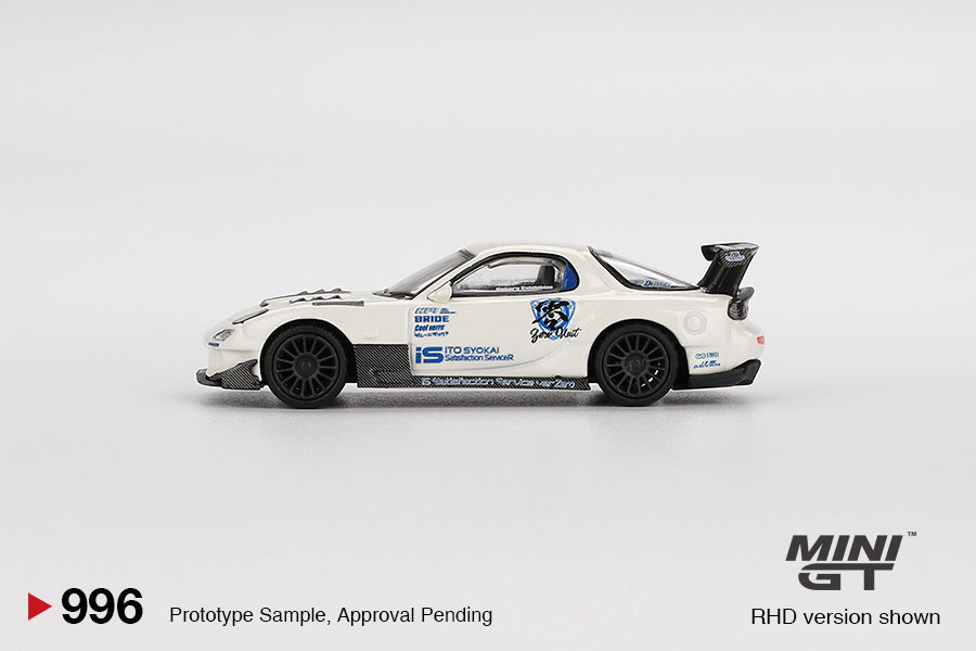 Mini GT Mazda RX-7 (FD3S) Itosyoukai Rei-gouki with RE Amemiya MGT00996 1/64 Die Cast