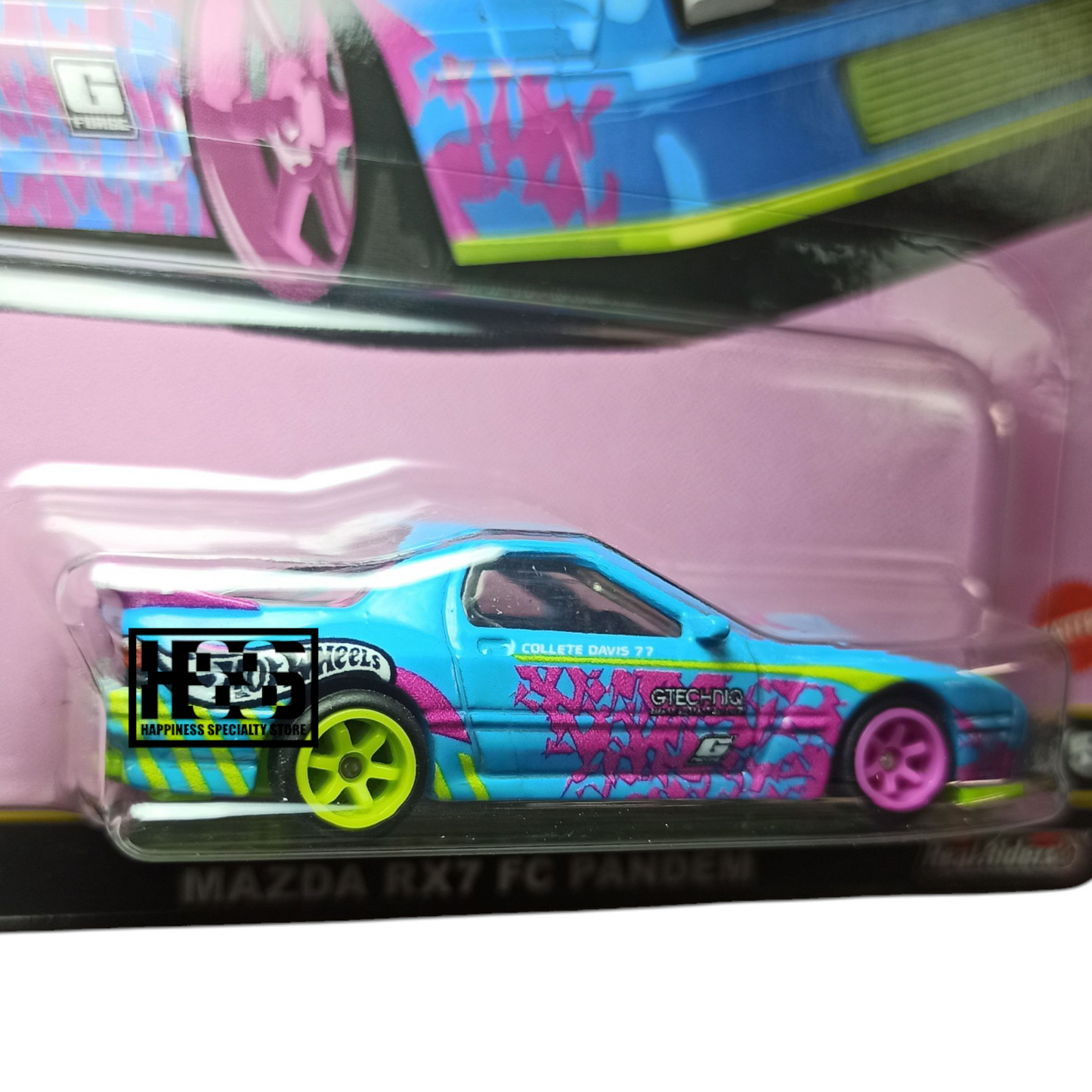 Hot Wheels Mazda RX7 FC Pandem Sky Blue 2025 Premium Car Culture Silhouettes 1/64 Die Cast