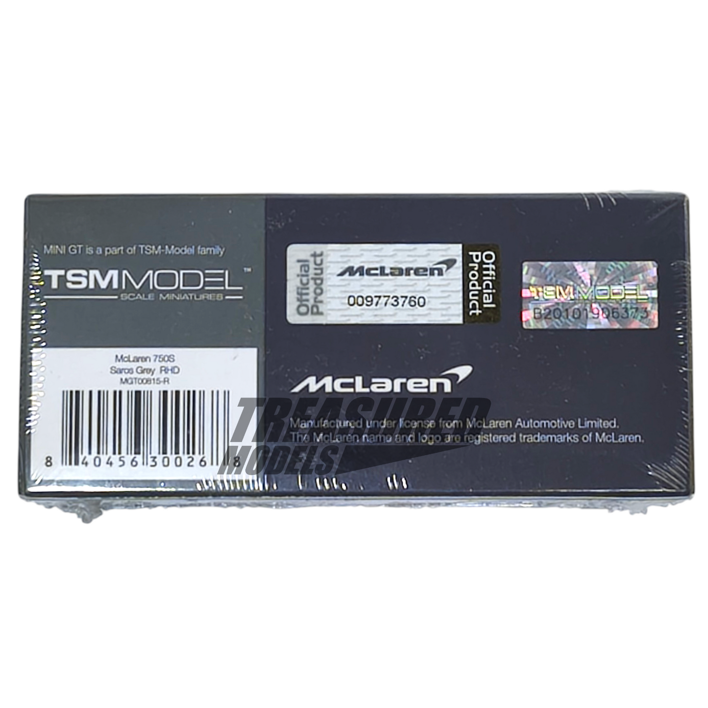 Mini GT McLaren 750S Saros Grey MGT00815 1/64 Die Cast