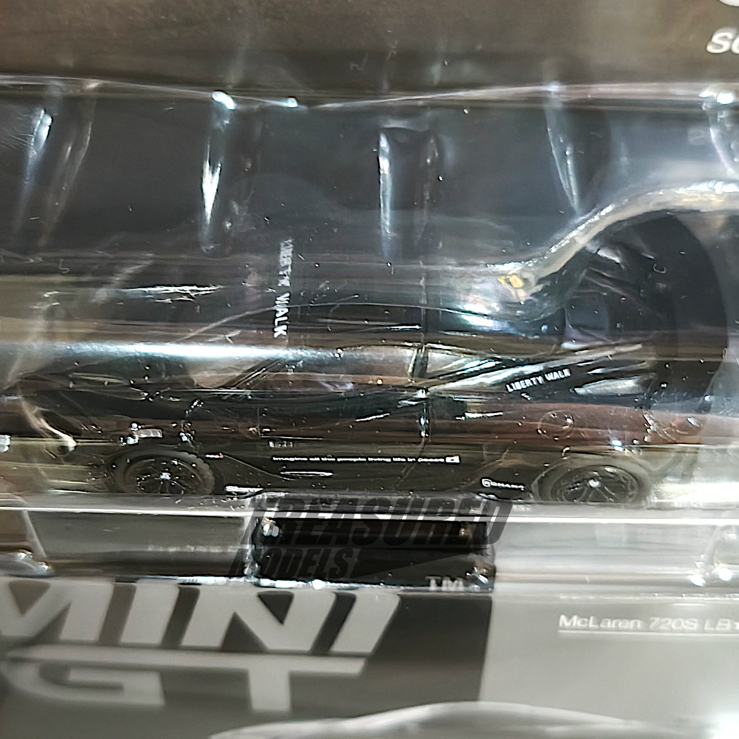 Mini GT McLaren 720S LB Works Black Blister Packaging MGT00777 1/64 Diecast