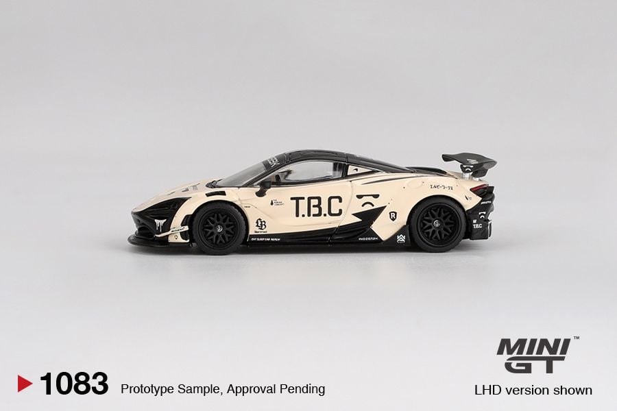 Mini GT McLaren 720S LB★Works The Boring Concept MGT01083 1/64 Die Cast