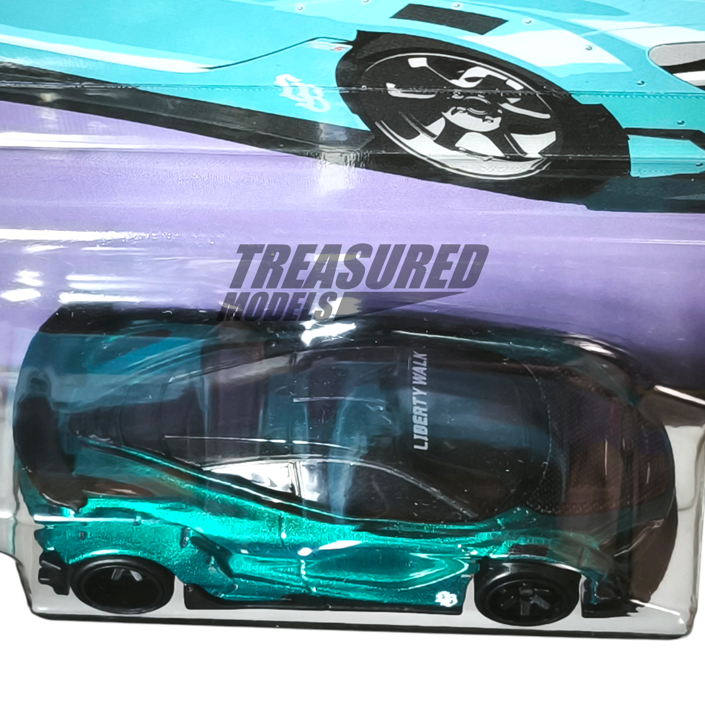 Hot Wheels McLaren 720s LB-Works Belize Blue 2025 Premium Car Culture Silhouettes 1/64 Die Cast