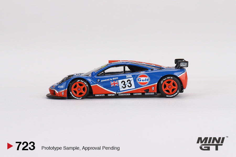 Mini GT McLaren F1 GTR #33 1996 Le Mans 24Hr MGT00723 1/64 Die Cast