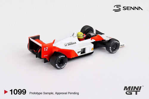 *Pre-Order* Mini GT McLaren MP4-4 #12 Ayrton Senna 1988 Japanese Grand Prix Winner MGT01099 1/64 Die Cast