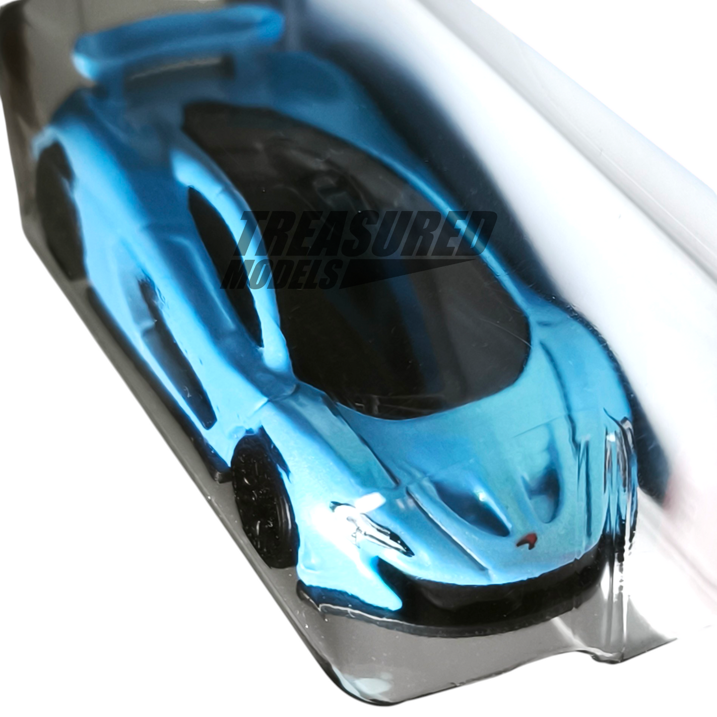 Hot Wheels McLaren P1 Light Washed Azure 2024 Quarter Mile Heroes 1/64 Die Cast