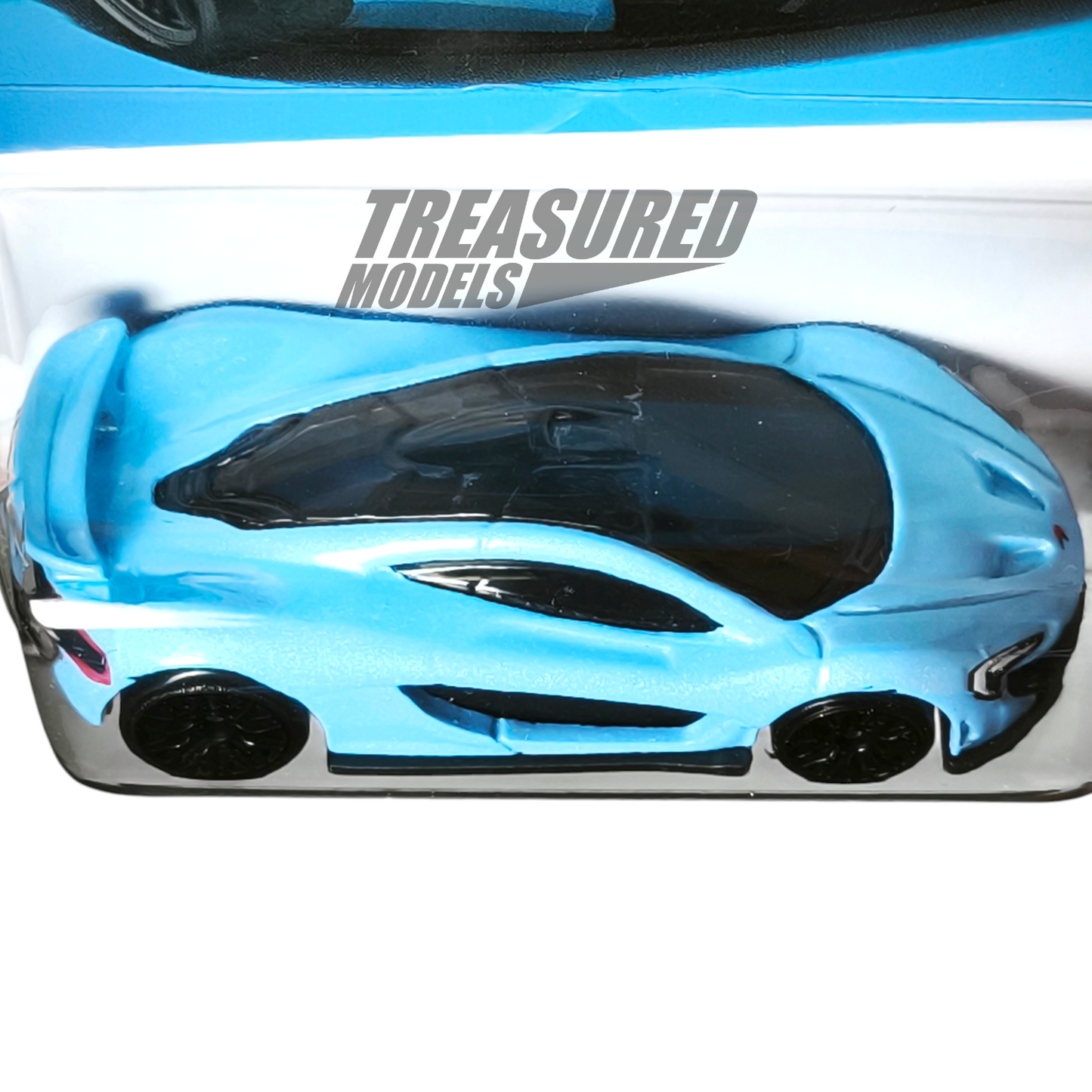 Hot Wheels McLaren P1 Light Washed Azure 2024 Quarter Mile Heroes 1/64 Die Cast