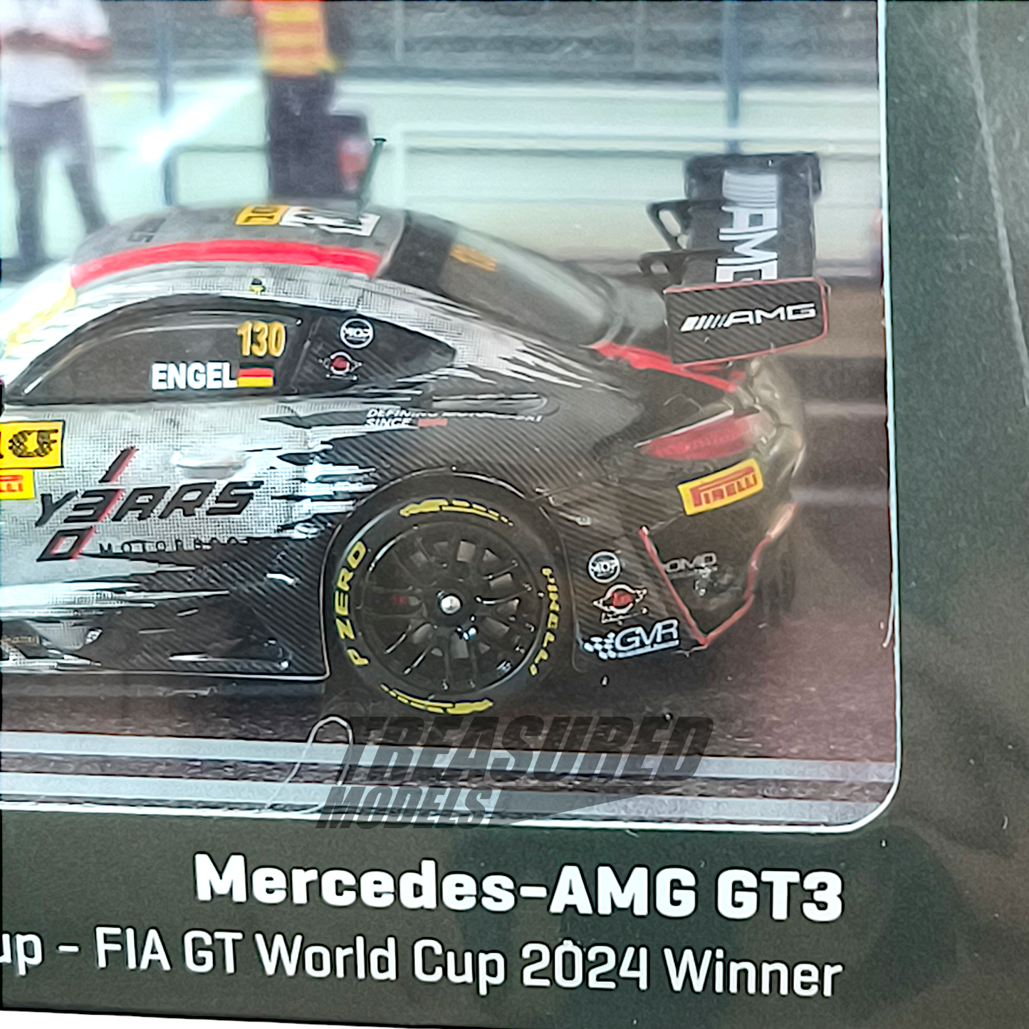 Tarmac Works Mercedes-AMG GT3 Macau GP Cup - FIA World Cup 2024 Winner Limited to 1248 Macau GP Exclusive 1/64 Diecast