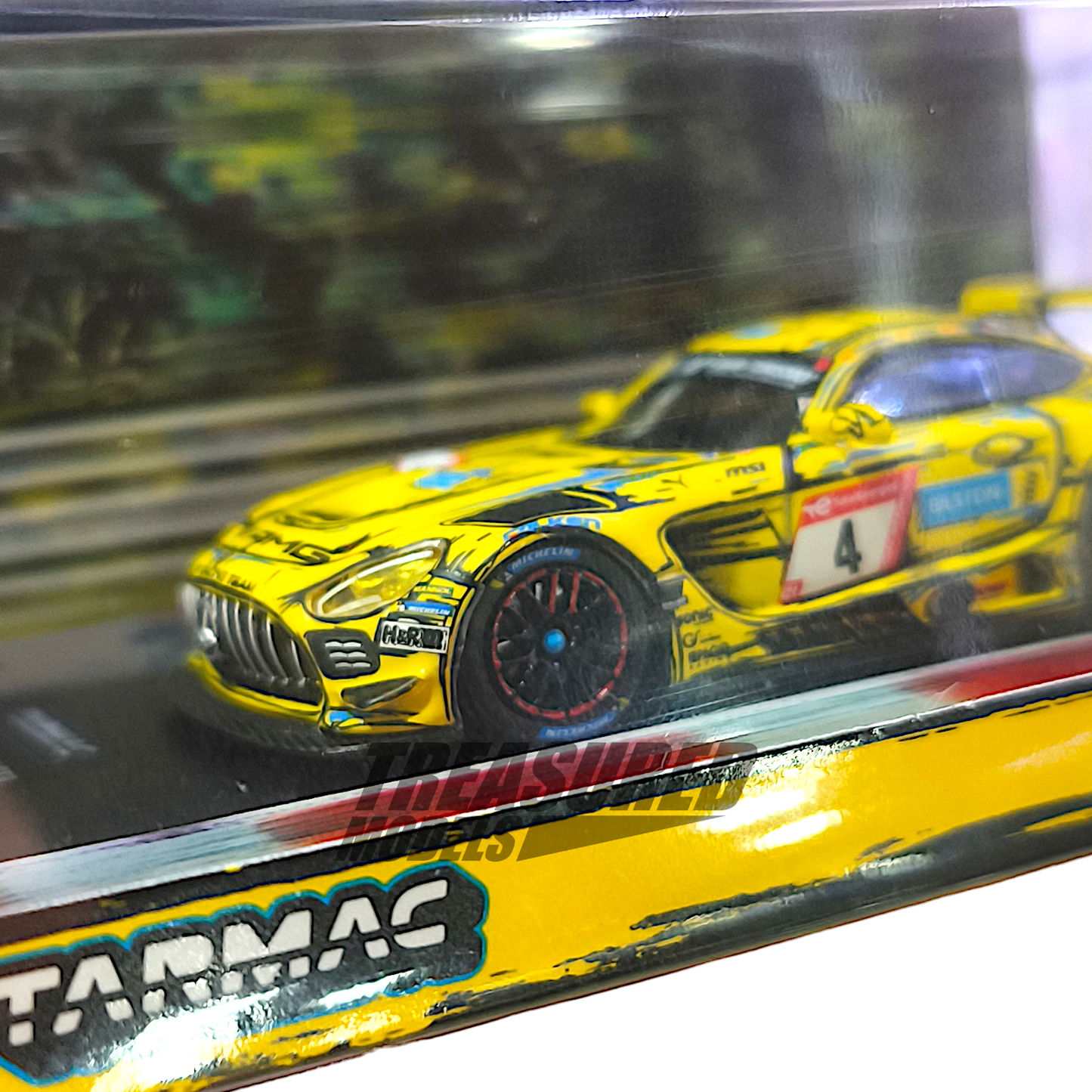 Tarmac Works Mercedes-AMG GT3 Nurburgring 24H 2023 T64-062-23NUR04 1/64 Diecast