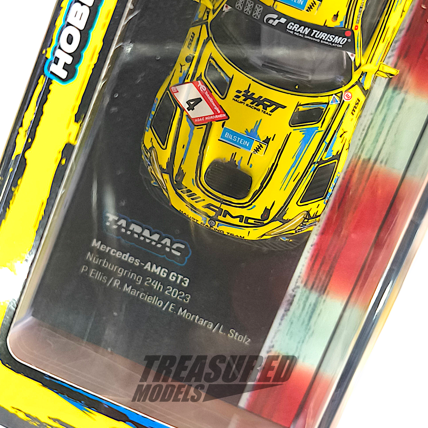 Tarmac Works Mercedes-AMG GT3 Nurburgring 24H 2023 T64-062-23NUR04 1/64 Diecast