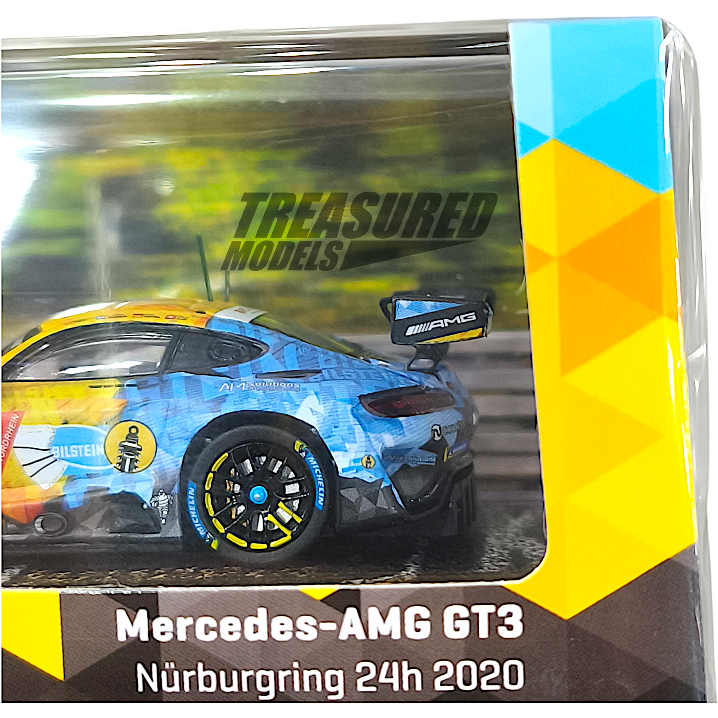 Tarmac Works Mercedes-AMG GT3 Nurburgring 24h 2020 T64-062-20NUR02 1/64 Diecast