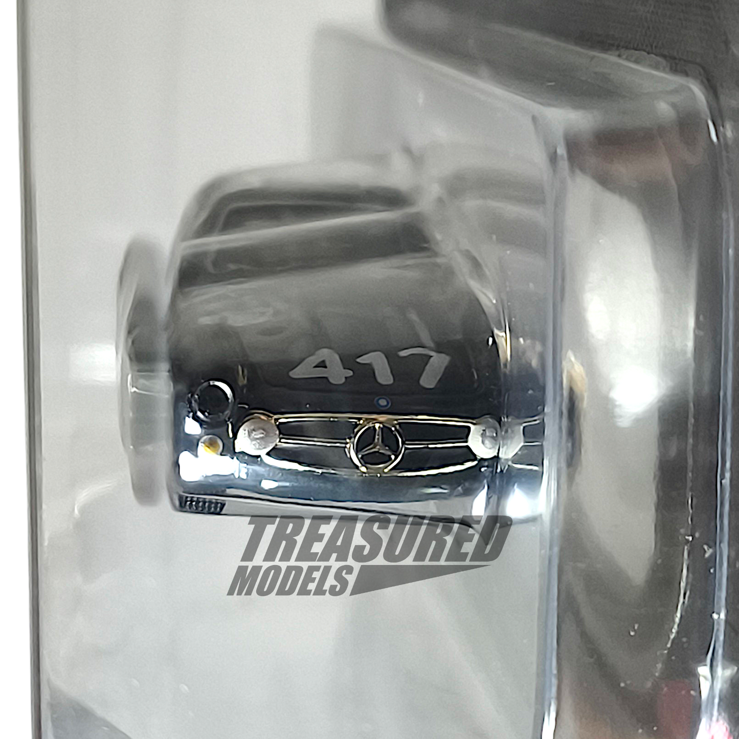 Hot Wheels Mercedes-Benz 300 SL Graphite Gray 2023 Premium Elite 64 1/64 Die Cast