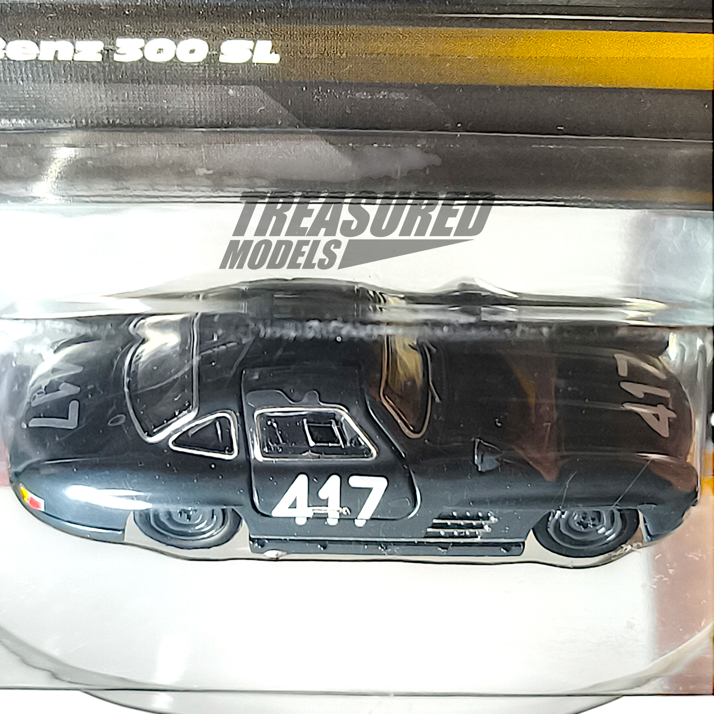 Hot Wheels Mercedes-Benz 300 SL Graphite Gray 2023 Premium Elite 64 1/64 Die Cast