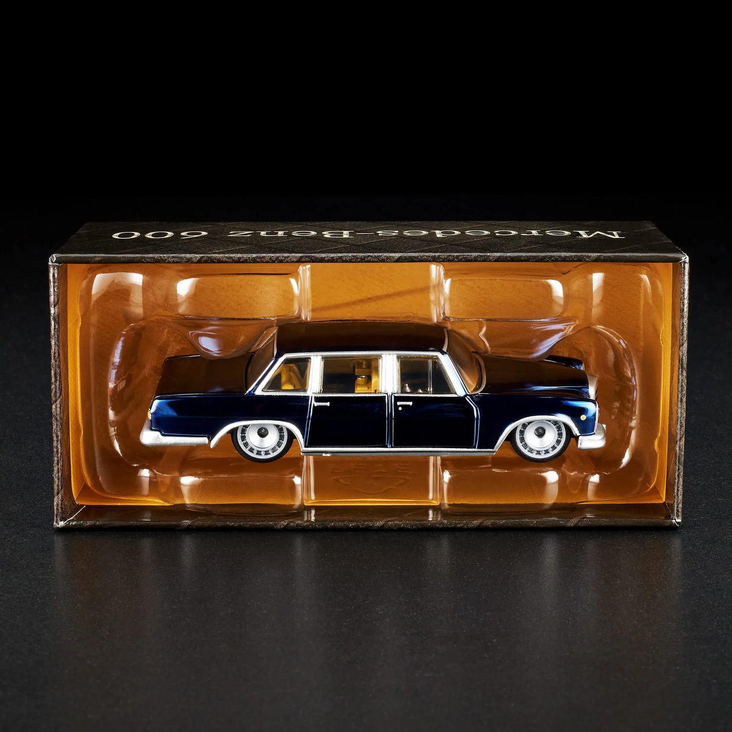 *Pre-Order* Hot Wheels Mercedes-Benz 600 Spectraflame Steel Blue 2025 Premium RLC 1/64 Die Cast