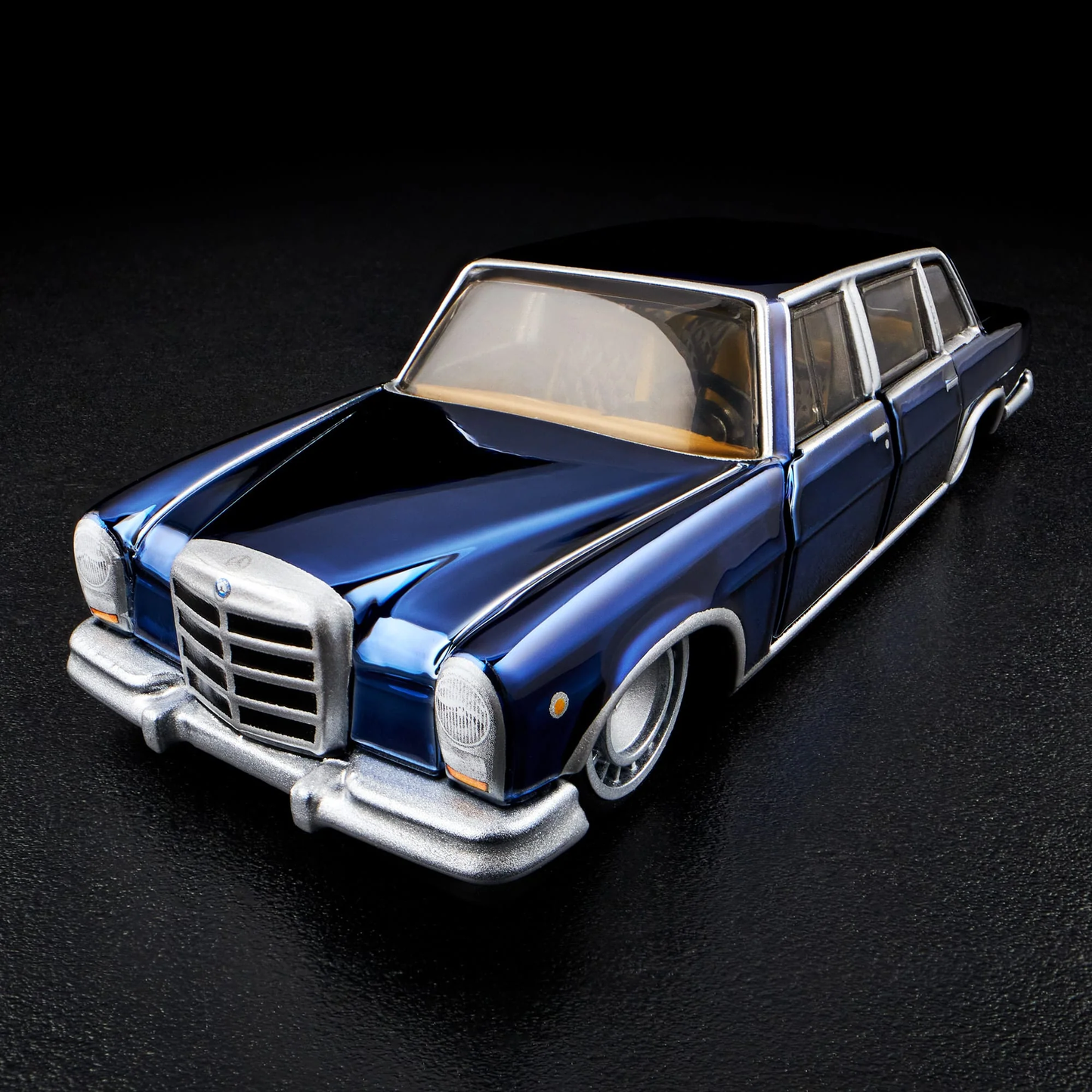 *Pre-Order* Hot Wheels Mercedes-Benz 600 Spectraflame Steel Blue 2025 Premium RLC 1/64 Die Cast