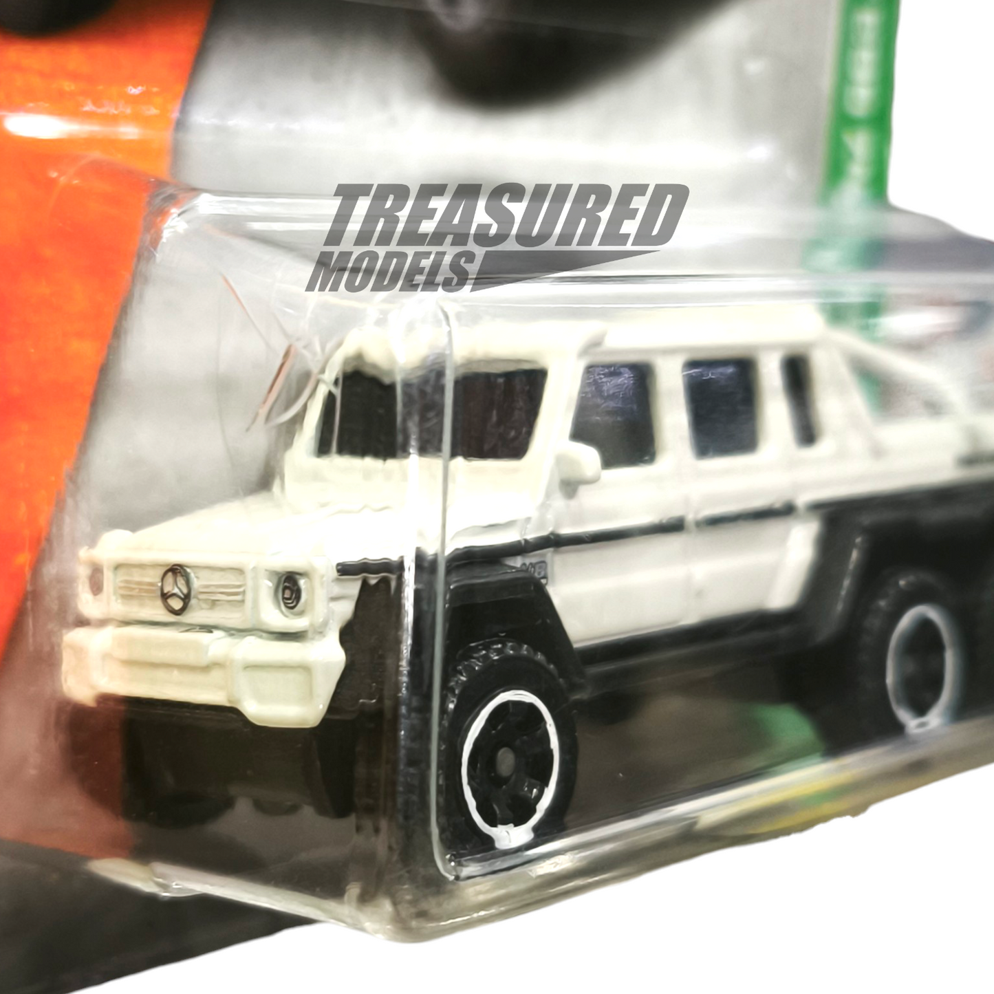 Matchbox Mercedes-Benz G63 AMG 6x6 White 1/64 Die Cast